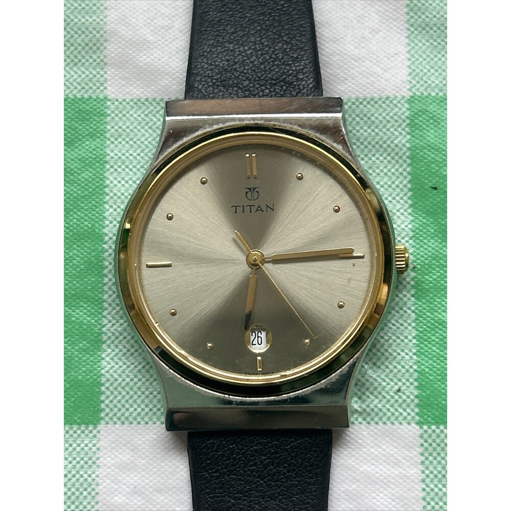 Titan Gold And Silver Tone Women’s Quartz Watch 241BAE